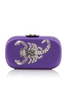 Giambattista Valli Embellished Satin Clutch