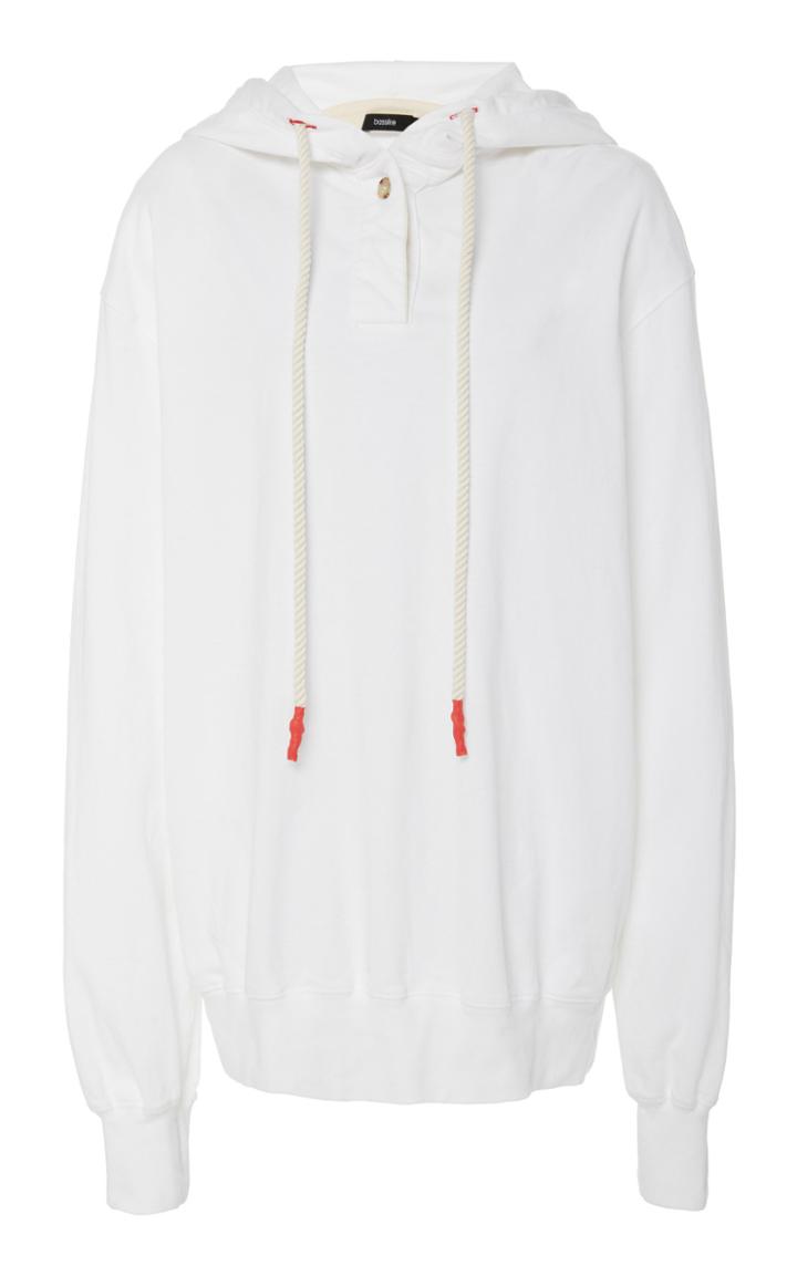 Bassike Oversized Cotton Hoodie
