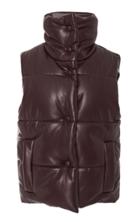 Nanushka Morillo Stand-collar Puffer Vest