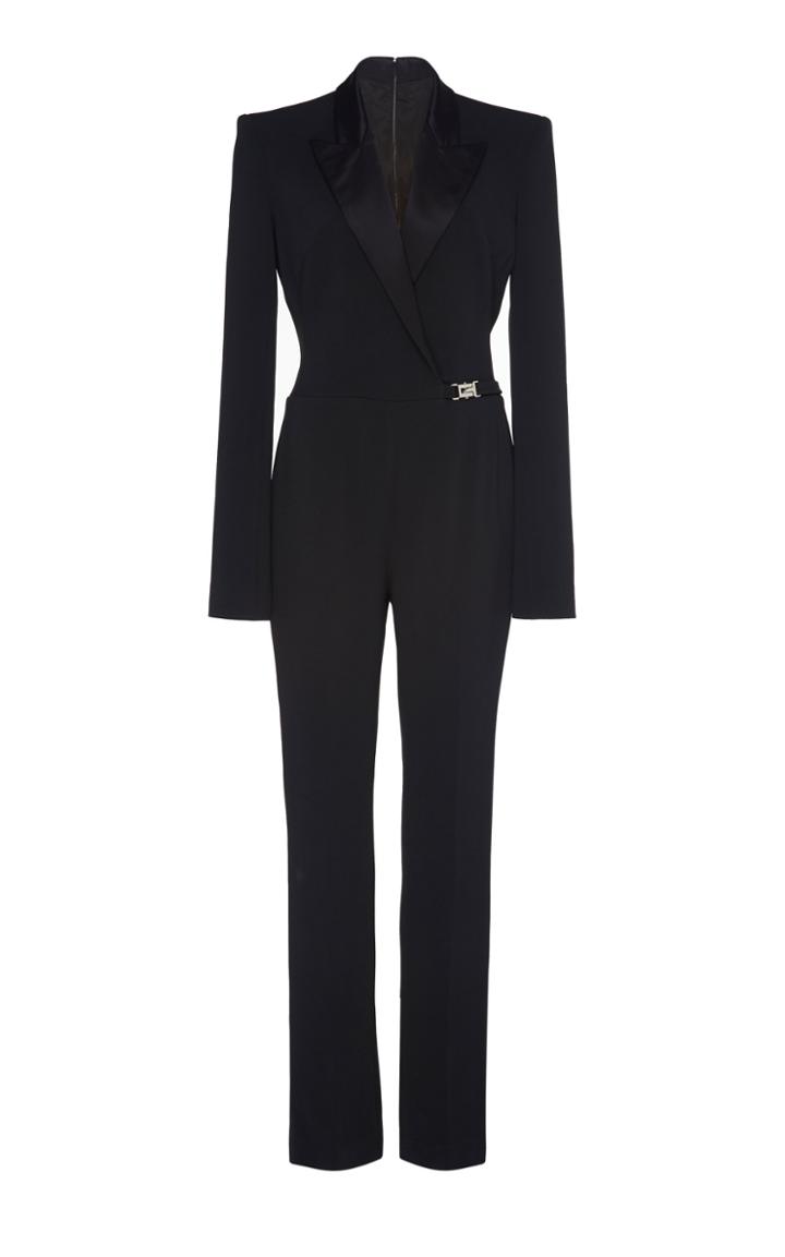 David Koma Tuxedo Straight-leg Jumpsuit