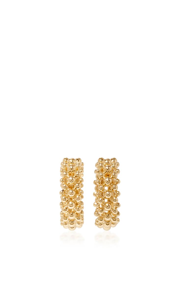 Hueb Bubble 18k Gold Hoop Earrings