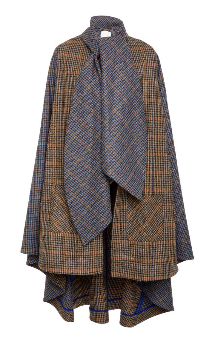 Leal Daccarett Lili Beth Houndstooth Cape
