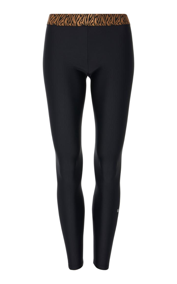 Lanston Asher Tiger Detailed Leggings
