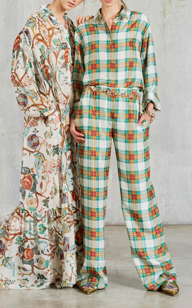 Alberta Ferretti Plaid Shirt