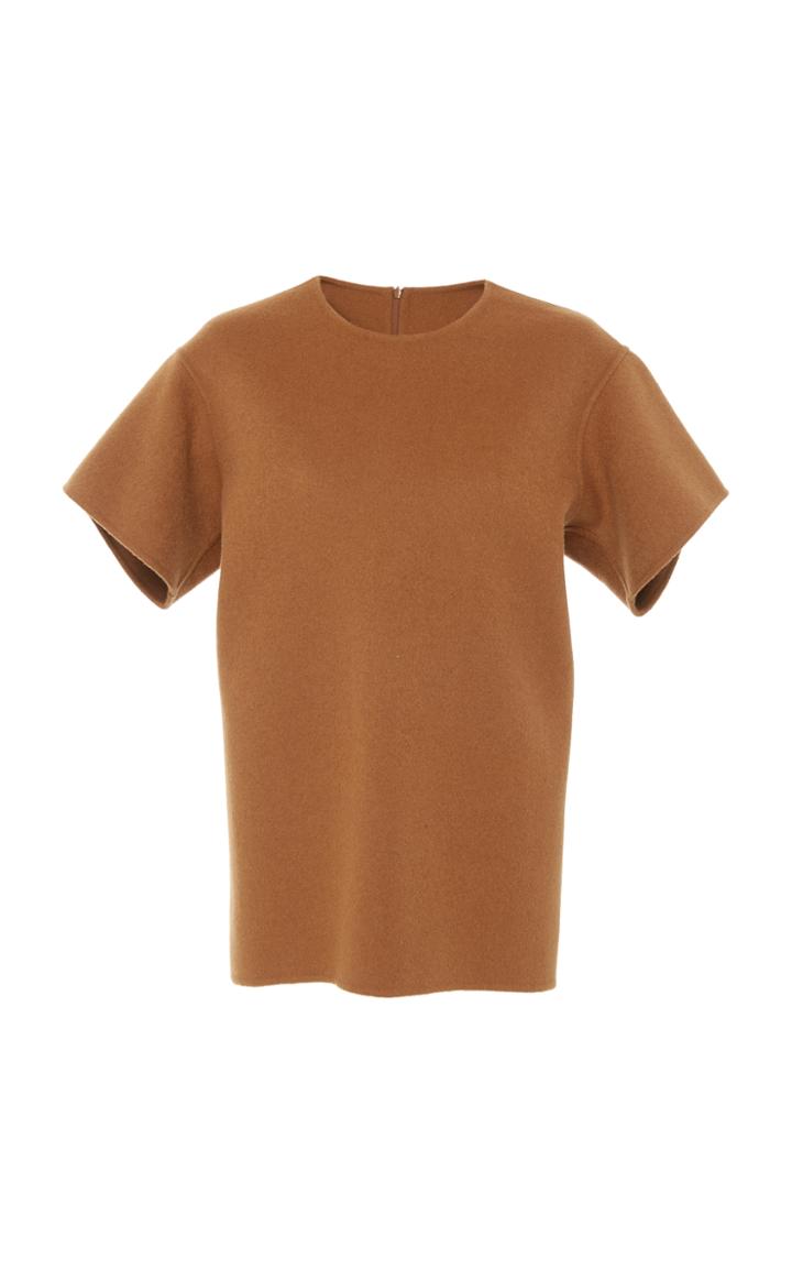 Lee Mathews Dallas Cashmere Short Sleeve Top
