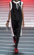 Moda Operandi Prada Fringe-detailed Midi Dress