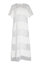 Noon By Noor Wilson Sheer Panelled Organza Dress