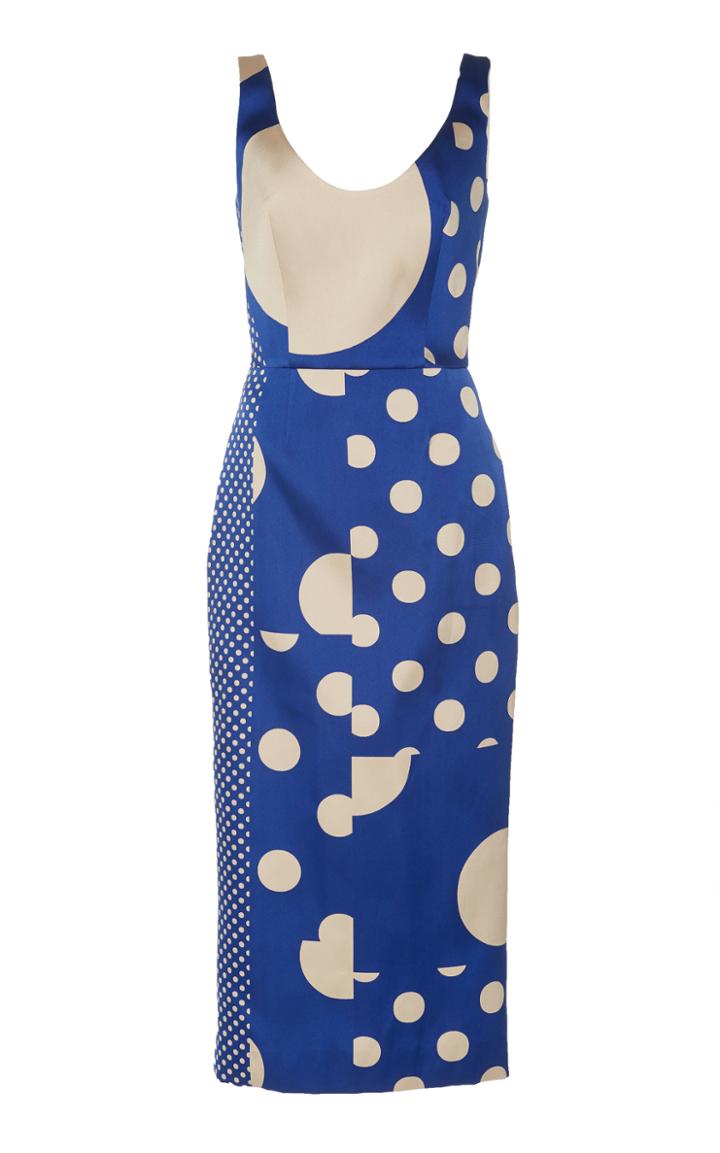 Martin Grant Geometric Dot Dress