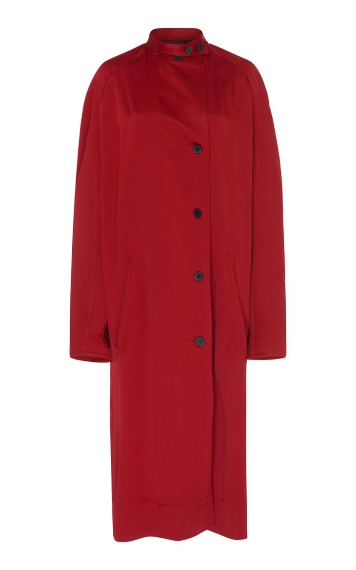 Haider Ackermann Long Raglan Trench Coat
