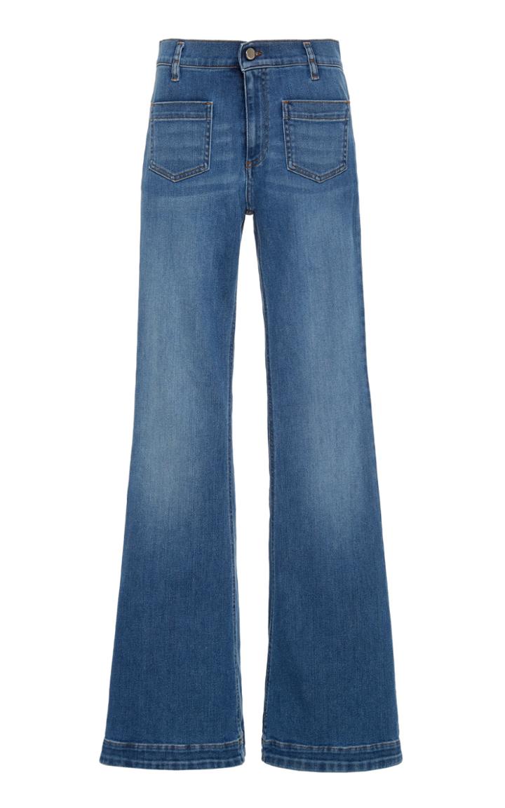 Red Valentino Wide Leg Jeans
