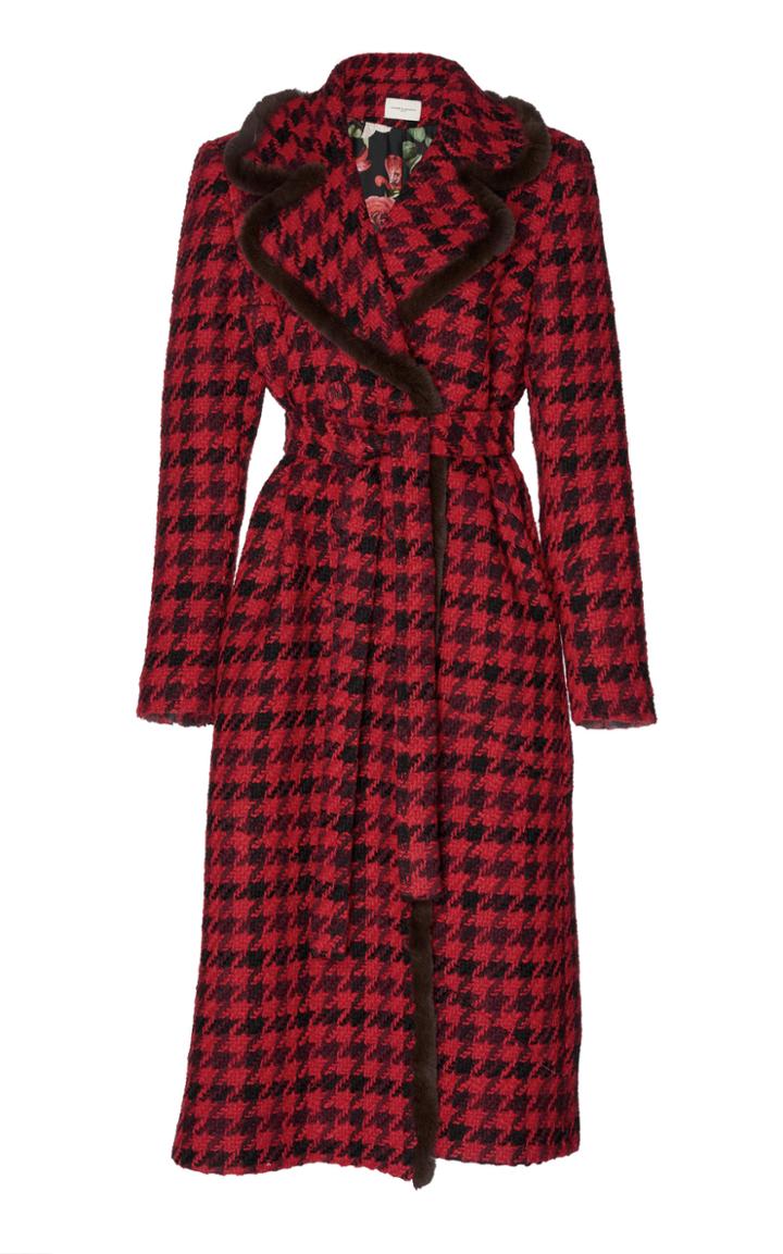 Giuseppe Di Morabito Pied De Poule Oversized Coat