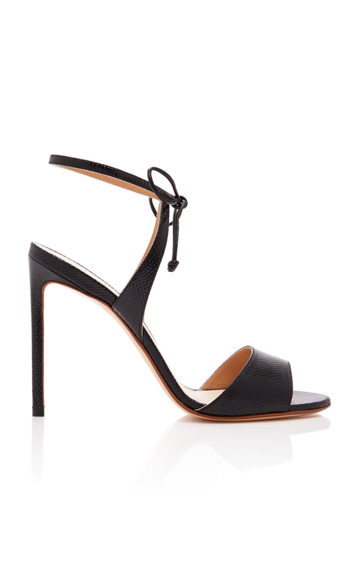 Francesco Russo Tie Front Sandal