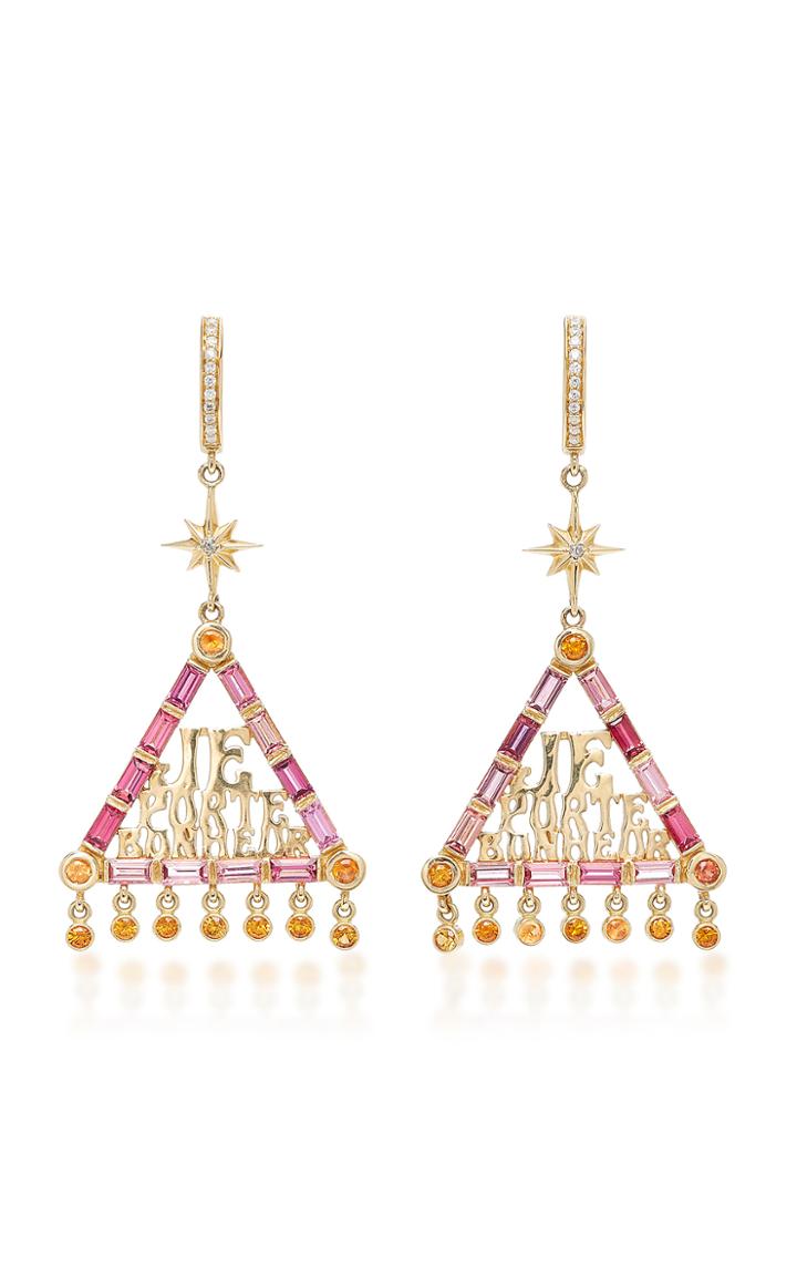 Marlo Laz Barragan Lucky Charm Earrings