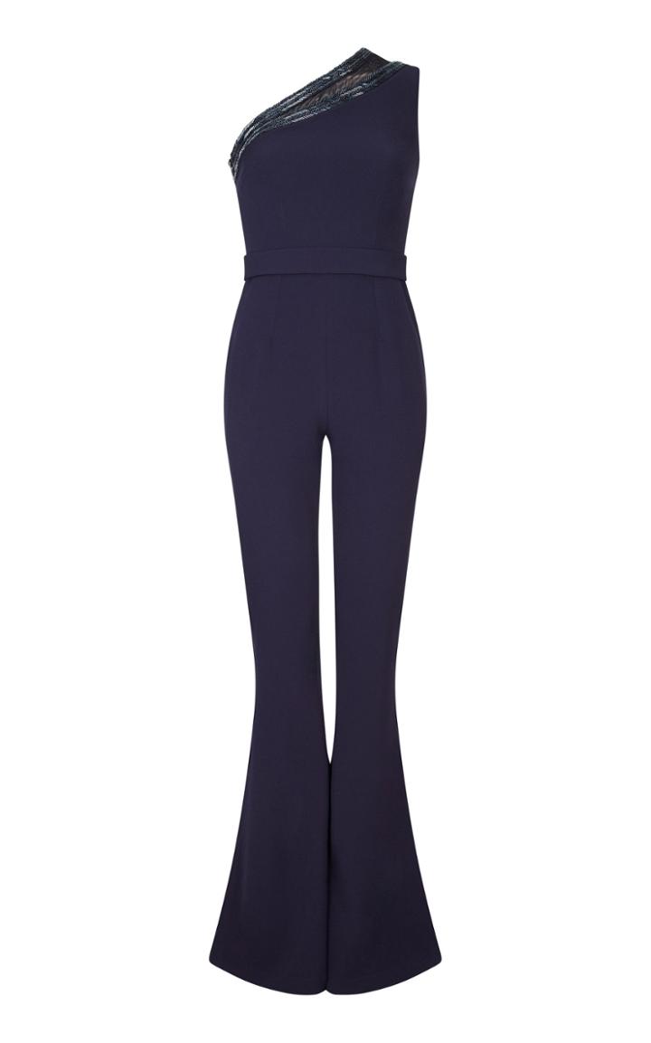 Safiyaa Catalina One Shoulder Jumpsuit