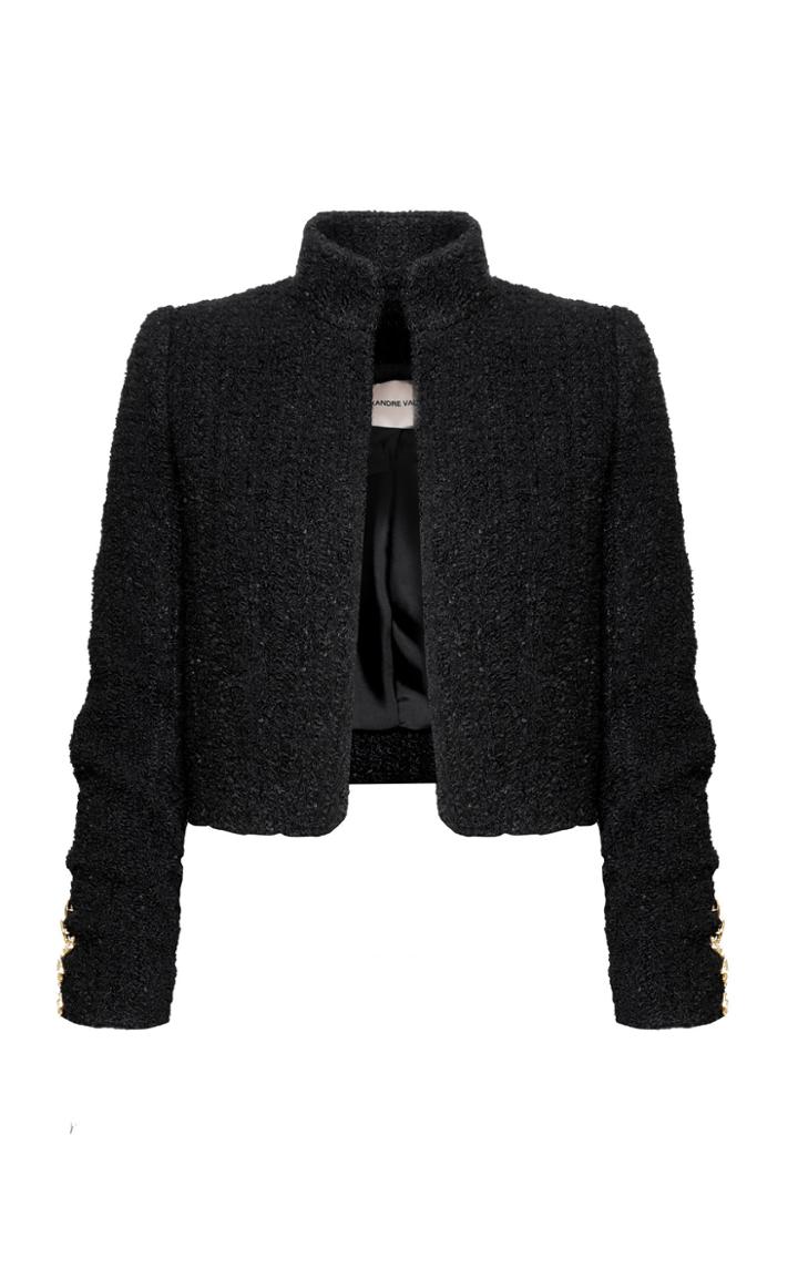 Alexandre Vauthier Cropped Wool-blend Jacket