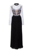 Self Portrait Moni Lace Pleated Dress