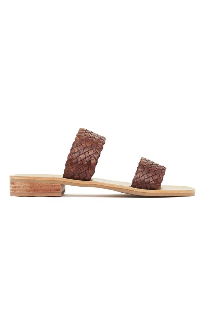 Moda Operandi St. Agni Piers Woven Leather Mules Size: 36