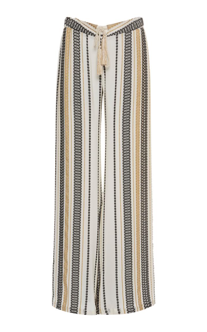 Zeus + Dione Alcestes Wide Leg Silk Pants
