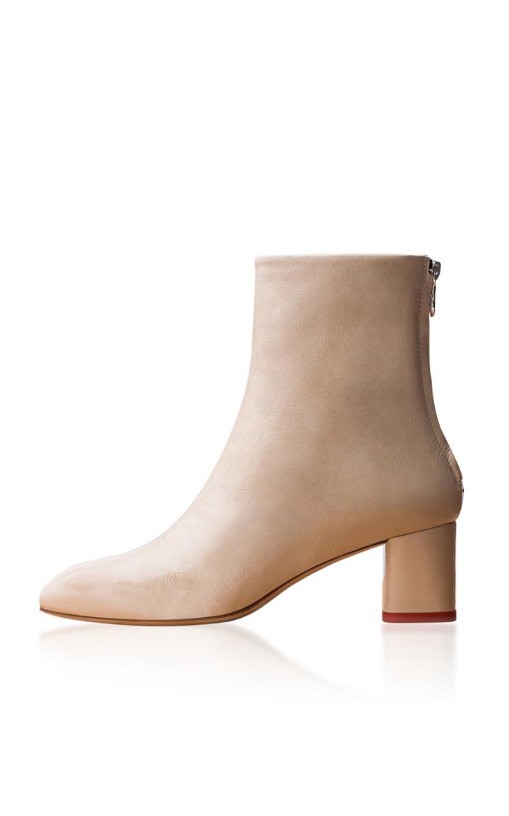 Aeyde Mel Patent Ankle Boots