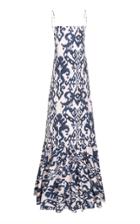 Andres Otalora Valverde Backless Cotton Maxi Dress