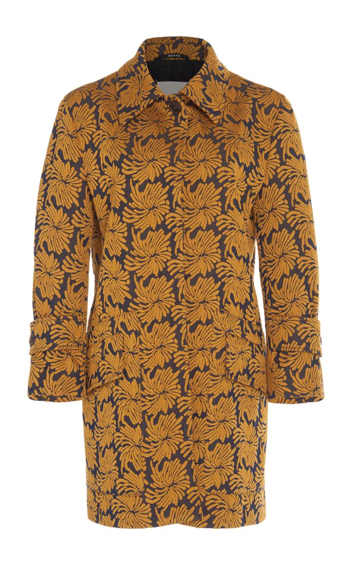 Maison Margiela Jacquard Button Down Coat