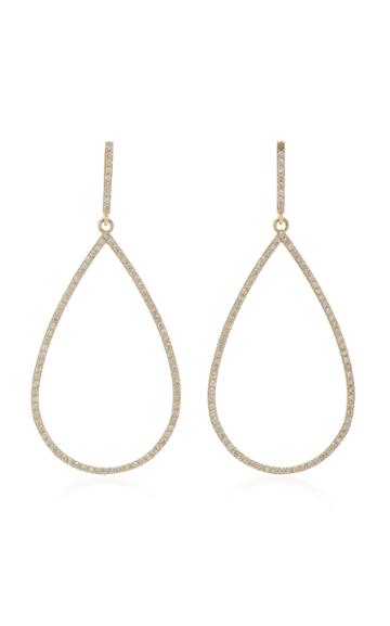 Sheryl Lowe 14k Gold And Diamond Earrings