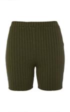 Maggie Marilyn Long Story Short Ribbed Shorts
