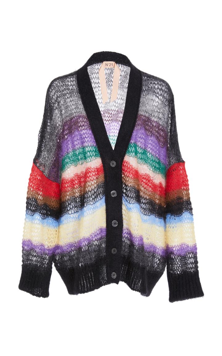 N 21 N&deg;21 Martha Mohair Oversized Cardigan
