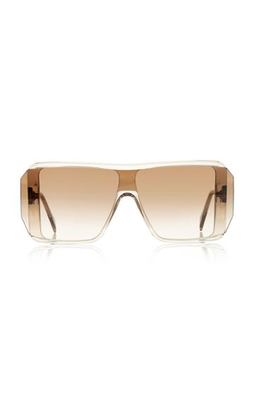 Andy Wolf Eyewear Berthe Acetate Shield Sunglasses
