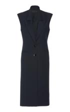 Jeffrey Dodd Sleeveless Wool Tailored Jacket