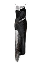 Jason Wu Velvet And Lace Halter Dress