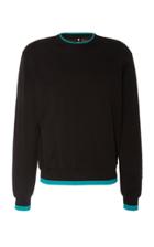 Oamc Logo-appliqud Cotton Sweater