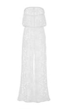 Miguelina Piper Embroidered Strapless Jumpsuit