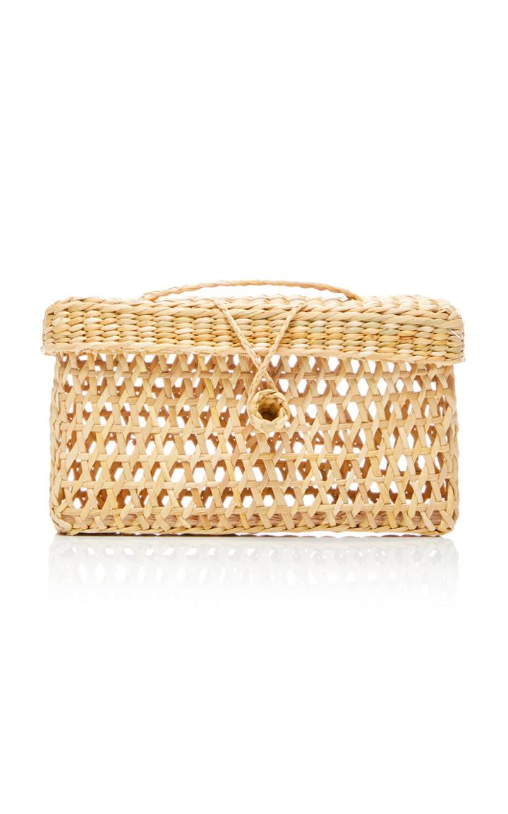 Nannacay Makani Woven Raffia Bag