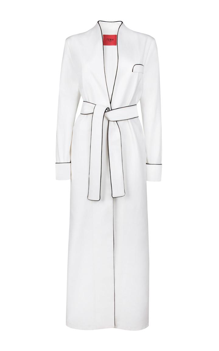 Izba Rouge Full Length Denim Robe Coat