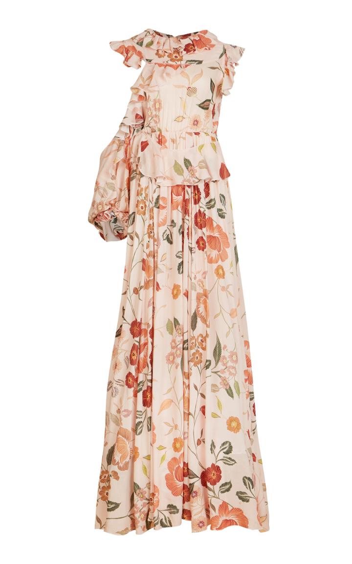 Lana Mueller Jua Frilled Maxi Dress