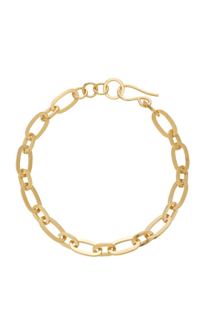 Annie Costello Brown 18k Gold-plated Necklace