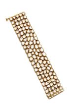 Sanjay Kasliwal Raj 22k Gold And Diamond Bracelet
