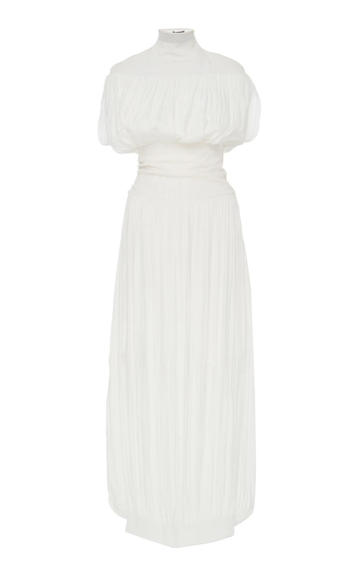 Jil Sander Frenesia Pleated Dress