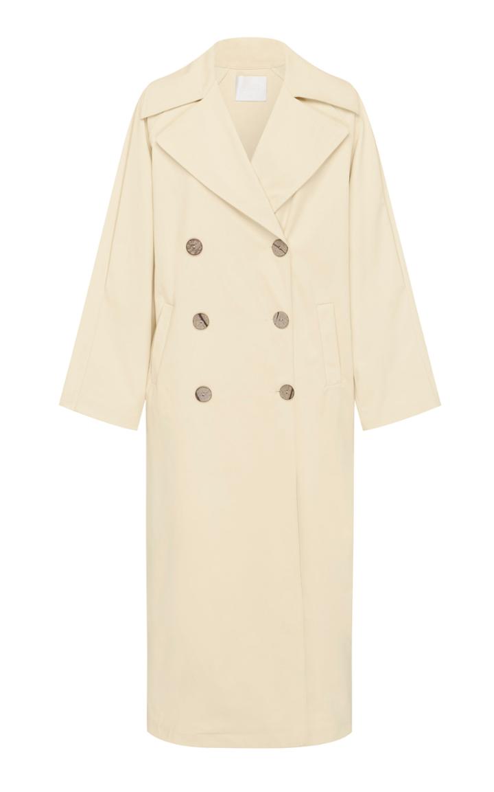 Moda Operandi Harris Tapper William Cotton-blend Double-breasted Trench Coat