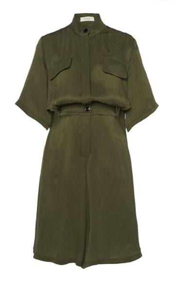 Eron Sally Shirt Detail Jumpsuit