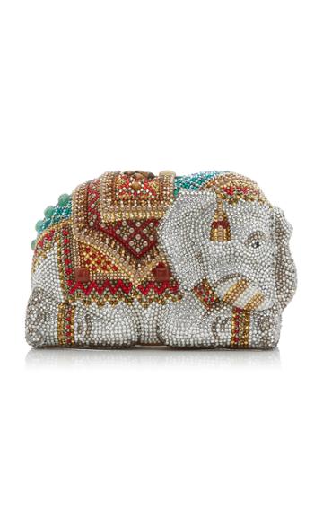Moda Operandi Judith Leiber Couture Chang Phuak Elephant Crystal Novelty Clutch