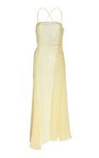 Acne Studios Delila Sleeveless Sheer Crepe Dress