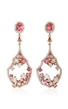Anabela Chan 18k Rose Gold Multi-stone Earrings