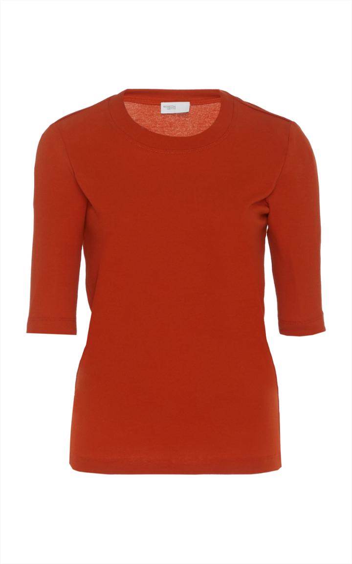 Rosetta Getty 3/4 Sleeve Cotton T-shirt