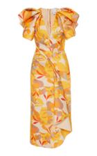 Moda Operandi Acler Redwood Ruffled Neckline Mini Dress Size: 2