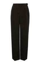Anna October Lady Boss High-waisted Pleated Wide-leg Pants