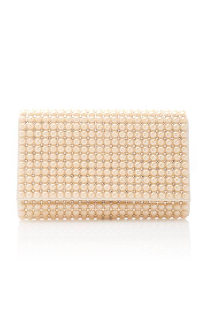 Judith Leiber Couture Fizzy Pearl Clutch