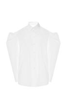 Moda Operandi Valentino Puff Sleeve Pointed Collar Shirt Size: 36