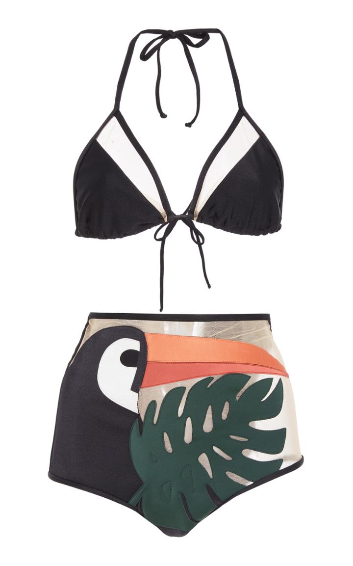 Adriana Degreas Hot Pants Bikini With Tulle